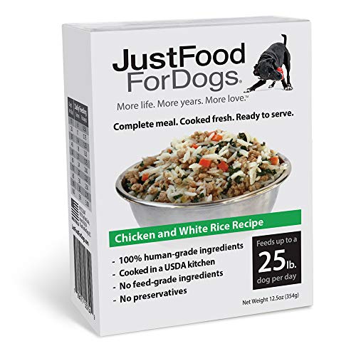 JustFoodForDogs Pantry Fresh Dog Food, Human Quality Ingredients