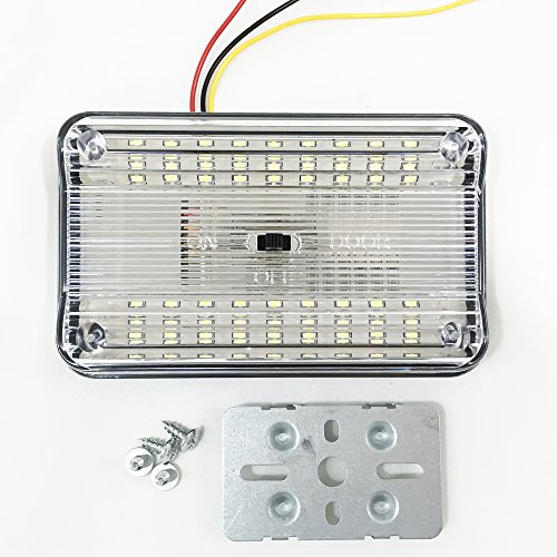 image for 12v-LEDlight 4.3inch Car Dome Light Replacement - 36 White LEDs RV Doo