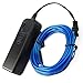 ZITRADES EL Wire Portable Neon Light for Parties, Halloween DIY Decoration (3m 9ft, Blue)