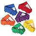 TOYSHARING 3 Legged Race Bands: Three Leg Race Band for Kids Outdoor Game Fun 4 Pack