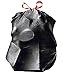 Glad Large Drawstring Trash Bags, ForceFlex 30 Gallon Black Trash Bags, 25 Count
