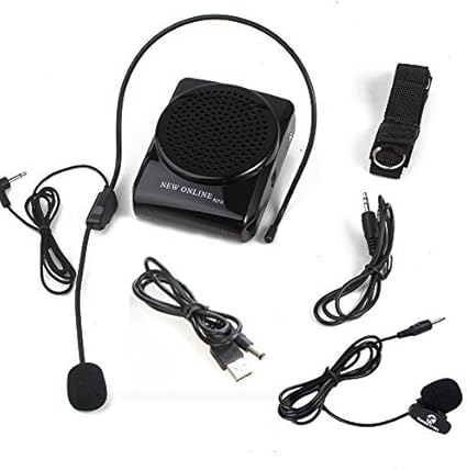 waistband amplifier and head mic