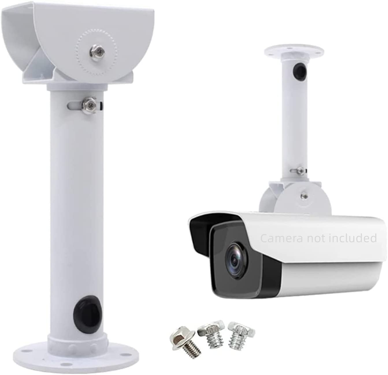 CTXSumTec CCTV Surveillance Camera Wall Ceiling Mount Bracket, Adjustable Universal Security Camera Mount Bracket for CCTV Security Camera/IP Camera/Dome Camera (I Type Ceiling Mount)