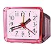 Little Digital Clock, Topacom B Powered Mini Digital Alarm Clock, Small Travel Alarm Clock for Kids, Pink primary