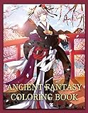 Ancient Fantasy Coloring Book: Relaxing Colouring Book for Adults and Teens, Detailed Coloring Pages (Japanese Coloring Book) by Yulan Lee