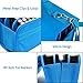 ADVcer 80 Holders Marker Pen Case, Extendable Foldable Hook & Loop Oxford Organizer with Carrying Handle and Baldric for Dry Erase Marker, Liquid Chalk Highlighter, Permanent Paint Marker or Lipscense