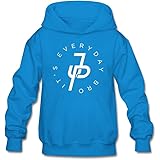 youth jake paul blue confident camo hoodie