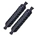 Enhanced Version Paracord Door Limiting Straps Heavy Duty Straps 550 Pound Strength Durable Swing Limiter for Jeep Wrangler Door Strap Replacement Accessories CJ YJ TJ JK (Pack of 2,Black)