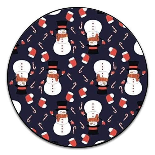 Cell Phone Stand Foldable Expanding Phone Sockets Finger Grip Holder for Smartphone and Tablets - Christmas Snowman