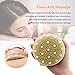 Sunmore Dry/Wet Body Brush,Natural Bristles,Clear Dead Skin Cells While Reducing Cellulite and Toxins,Wooden Bristles Scrubber, Body Massager