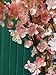 39 Inch Romantic Artificial Branches of Peach Cherry Blossom Silk Flowers Home Wedding Decoration Flower (Pink)