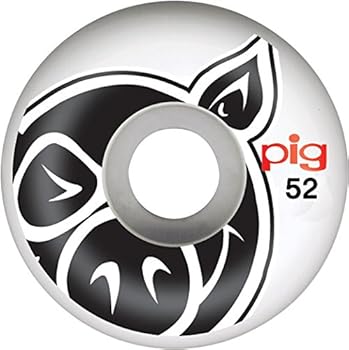 Pig Head Natural 52mm Skateboard Wheels (Set Of 4)