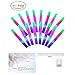 100Pcs LED Foam Sticks Multicolor Glow Batons for Weddings Partys Raves Festivals Birthdays, Children Toy with 3 Modes Lighting (100 pack)