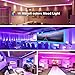 Nexillumi LED Strip Lights with Remote, APP Control Color Changing Rope Lights 16.4ft SMD 5050 RGB Light Strips with RF Remote Sync to Music for TV, Bedroom, Party and Home Decoration