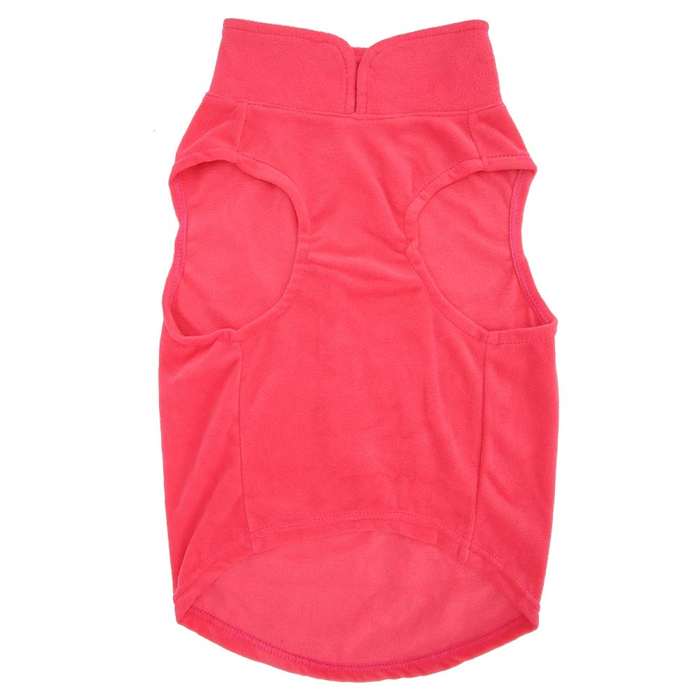 Dog Winter Clothes, Soft Fleece Fabric Pet Costume Extra Warm and Soft Dog Sleeveless Vest for Cat and Small Medium Large Dogs (2XL)
