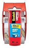 Scotch Heavy Duty Shipping Packaging Tape, 1.88 x 800 Inches (142)
