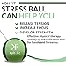Koh Fit Stress Ball Multipacks for Adults - Stress Reliever Squeeze Balls - for Hand Therapy and Stress Relief