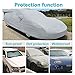 KAKIT C5 Car Cover for Chevy Corvette C5 1996-2004, 6 Layers All Weather Waterproof, Windproof, Dustproof, Scratch Proof, Car Cover for Corvette C5, Free Windproof Ribbon