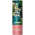 Almay Lip Vibes Lipstick with Vitamin E Oil & Shea Butter, Matte Finish, Hypoallergenic, Skip The Gym, 0.14 Oz