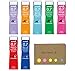 NanoDia Color Mechanical Pencil Leads, 0.7mm, 7 Colors, 7-pack/total 140 Leads, Sticky Notes Value Set
