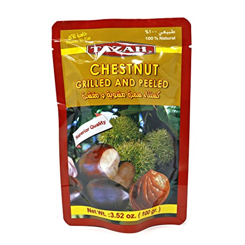 Tazah Grilled and Peeled Chestnut (100 gr / 3.52 Oz) - Thumbnail 4