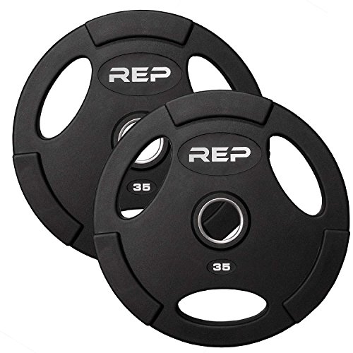 Rep Urethane Coated Olympic Plates Tri-Grip Oman Ubuy