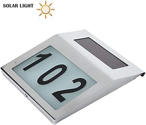 Solarleuchte hausnummer Solarleuchte hausnummer