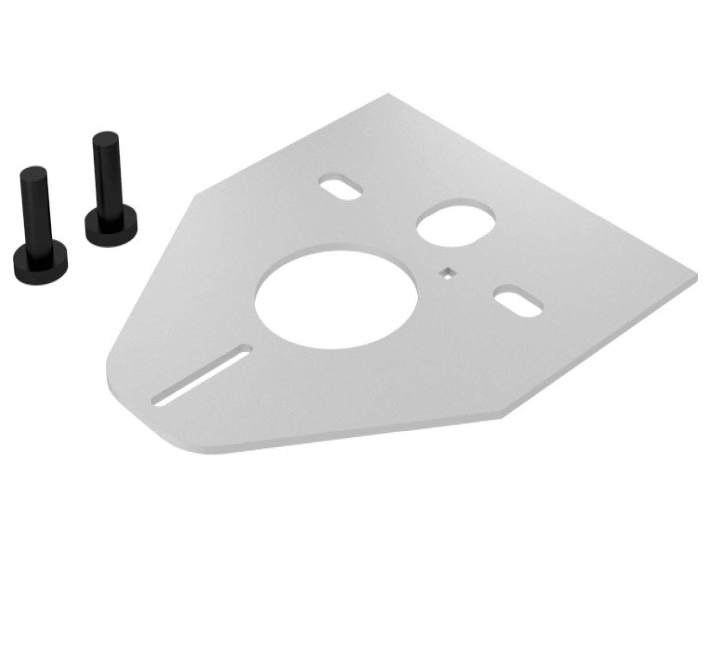 Wärmer System Sound Insulation Mat Gasket for Wall Hung WC Toilet Pans Frames with Plugs and Washers