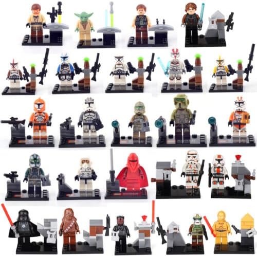 TONGROU Rogue One A Story Yoda Kenobi Darth Vader Master 24 Mini figures