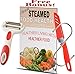 Large Folding Vegetable Steamer Basket insert 100% Stainless Steel, Fits 5/6/8 qt Instapot Electric Pressure Cooker, BONUS TOOLS Safety Tool, Multifunction Peeler, Pairing Knife, Healthy Recipes eBook