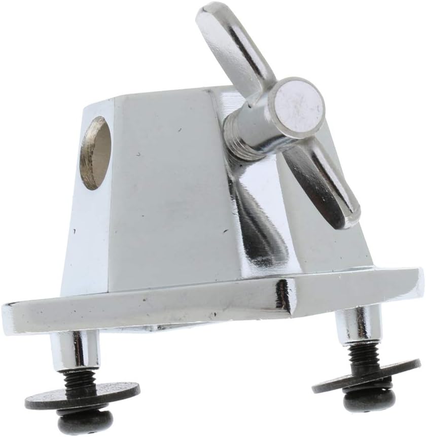 Baosity Chrome Floor Tom Leg Bracket for Tom Drum Parts Accessories