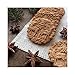 Wooden Christmas Rolling Pin, Engraved Carved Embossing Rolling Pin for Cookie Baking