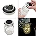 Forthcan 6 Pack Solar Mason Jar Lights, 10 Led String Fairy Firefly Lights Lids Insert for Regular Mouth Jars, Mason Jar,Patio,Lawn,Garden Decor (6, Warm White)