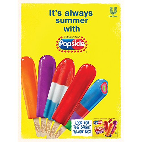 Popsicle Ice Pops, Firecracker, 18 ct
