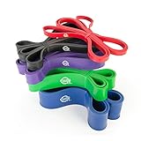 41 Inch Mobility & Stretch Resistance Bands – Perfect for Pull Up Assist, Mobility Work, Crossfit WODs, Physical Therapy, and any Band Training Exercises – Select 1 of 5 Resistance Levels