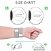 findway Compatible Fitbit Inspire HR Bands/Fitbit Inspire Bands, Inspire Accessories Stainless Steel Magnet Bracelet Women Men Wristbands Strap for Fitbit Inspire & Inspire HR Fitness Tracker