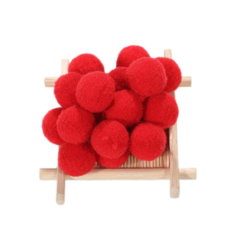 Pack of 150 Small Pompoms for Crafts, 25 mm Pompoms Balls, Small Pompoms Balls, Fluffy Colourful Pom Pom Decoration, Pompom, Plush Balls, Craft Accessories for Decorating, Decorating, Sewing, DIY