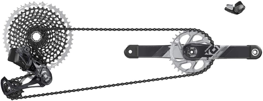 Sram Grupo X01 Eagle Axs Biela, 170 mm, Corona 34 Dientes, 12 velocidades Dub Boost Unisex Adulto, Multicolor, Talla Única