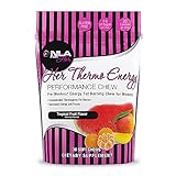 NLA for Her - Her Thermo Energy Performance Chew - Pre-Workout Energy + Fat Burning - Thermogenic Fat Burner, Supports Increased Energy and Focus - Tropical Fruit - 30 Soft Chews