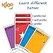 KLOO Learn Spanish Card Game | Home Fun Family Kids Adults | Make Sentences & Talk in a Flash | 2 Decks 100's Words Places & Travel vocab | Juegos de Cartas en Español para la Familia | 1 – 4 Players