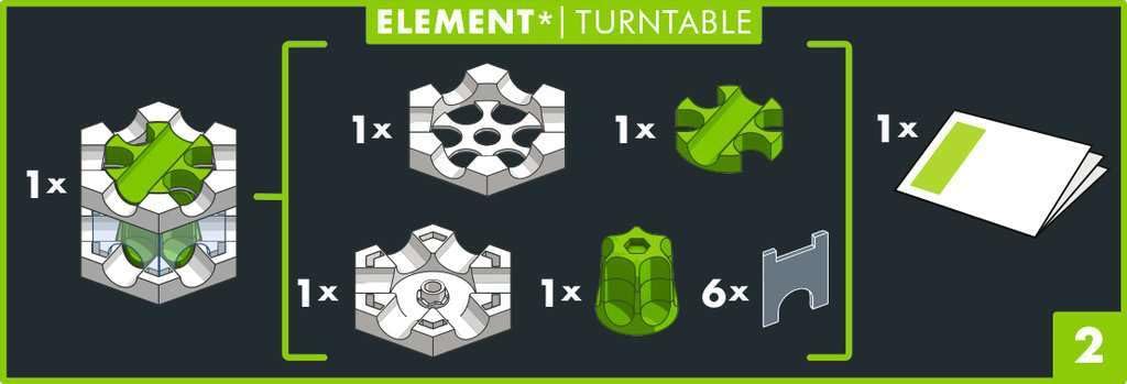 Ravensburger GraviTrax PRO Turntable Accessory| EncourAgess Experimentation and Creativity | Compatible with All GraviTrax Systems | Gift for Kids Ages 8+