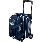Storm 2-Ball Streamline Bowling Bag (Navy/Gray) | Reinforced kickstand base for added stability