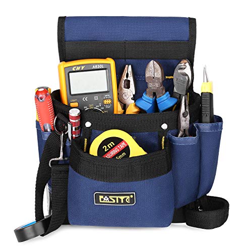 BAIGIO Werkzeugtasche Werkzeug-Gurteltasche Hufttasche Werkzeuggurtel fur Werkzeug Hammer und Zubehor – Bild 7