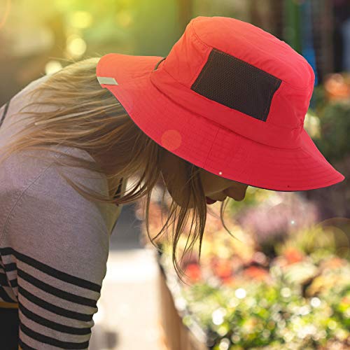 Jane Shine Outdoor Sun Hat Quick-Dry Breathable Mesh Hat Camping Cap