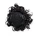 Miss Rola Synthetic Hair Bun Extension Donut Chignon Hair Hairpieces Wig Updo Hair Bun,Clip In Hair Extensions,Afro Kinky Curly For African American Black Women