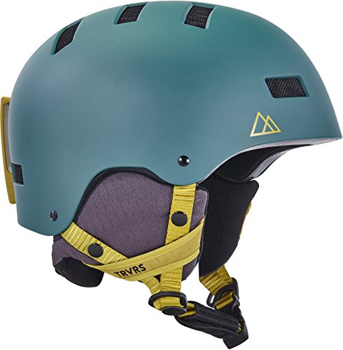 Traverse Sports Dirus Convertible Ski & Snowboard/Bike & Helmet, Matte Cypress, Small (51-55cm) - Thumbnail 3
