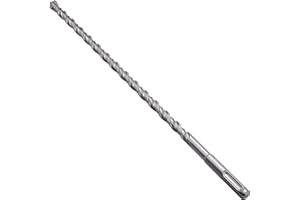 GRIXLEN 5/8 in x 23.6 in (16 x 600mm) SDS Plus Rotary Hammer Drill Bit, Concrete Drill Bit for Concrete, Brick, Cement and Stone, Length : 600mm / 23.6 inch, 5/8 inch （ 16mm)