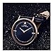 IBSO Two Analog Ultra Thin Gold Bezel Genuine Leather Belt Wrist Watch for Men Blue
