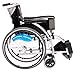 Karman Healthcare S-105 Ergonomic Ultra Lightweight Manual Wheelchair, Pearl Silver, 16 Inches Seat Width