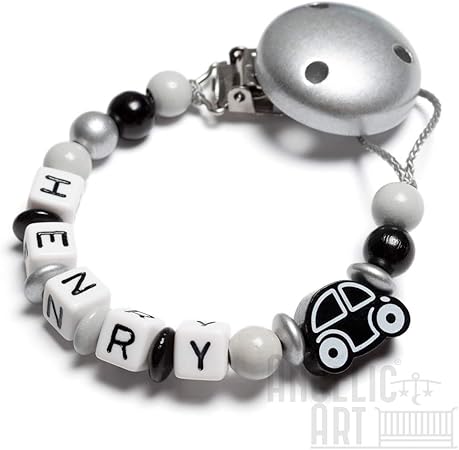 personalised pacifier chain